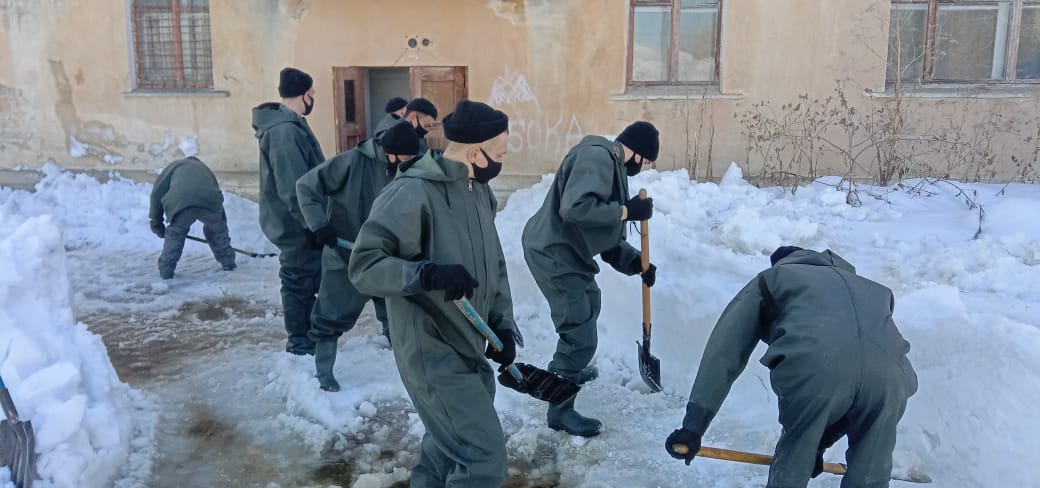 Прибывшей группировкой сил   в  Восточно-Казахстанской области продолжаются противопаводковые мероприятия