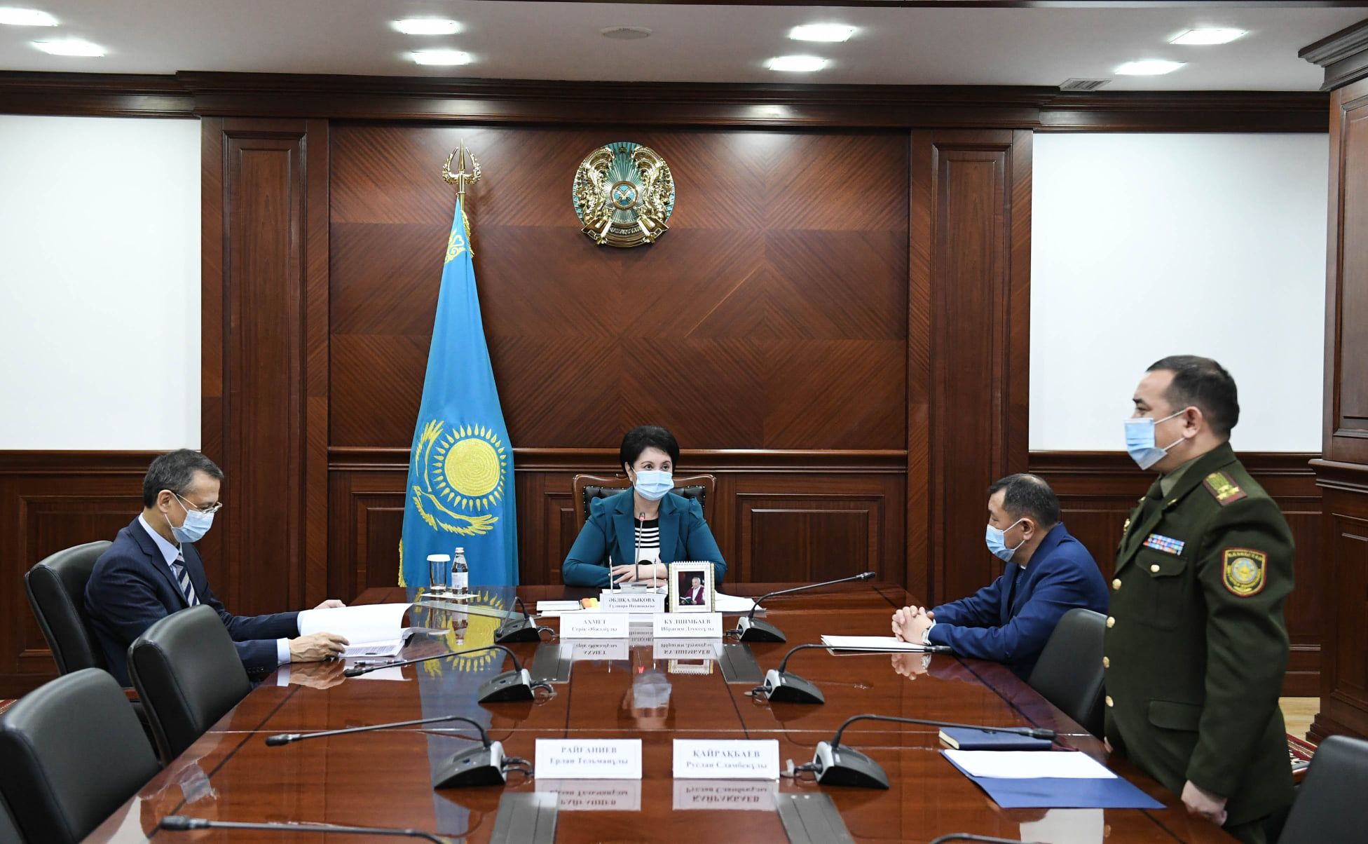 Первый вице-министр по чрезвычайным ситуациям Кульшимбаев И. Д. прибыл с рабочим визитом в Кызылординскую область