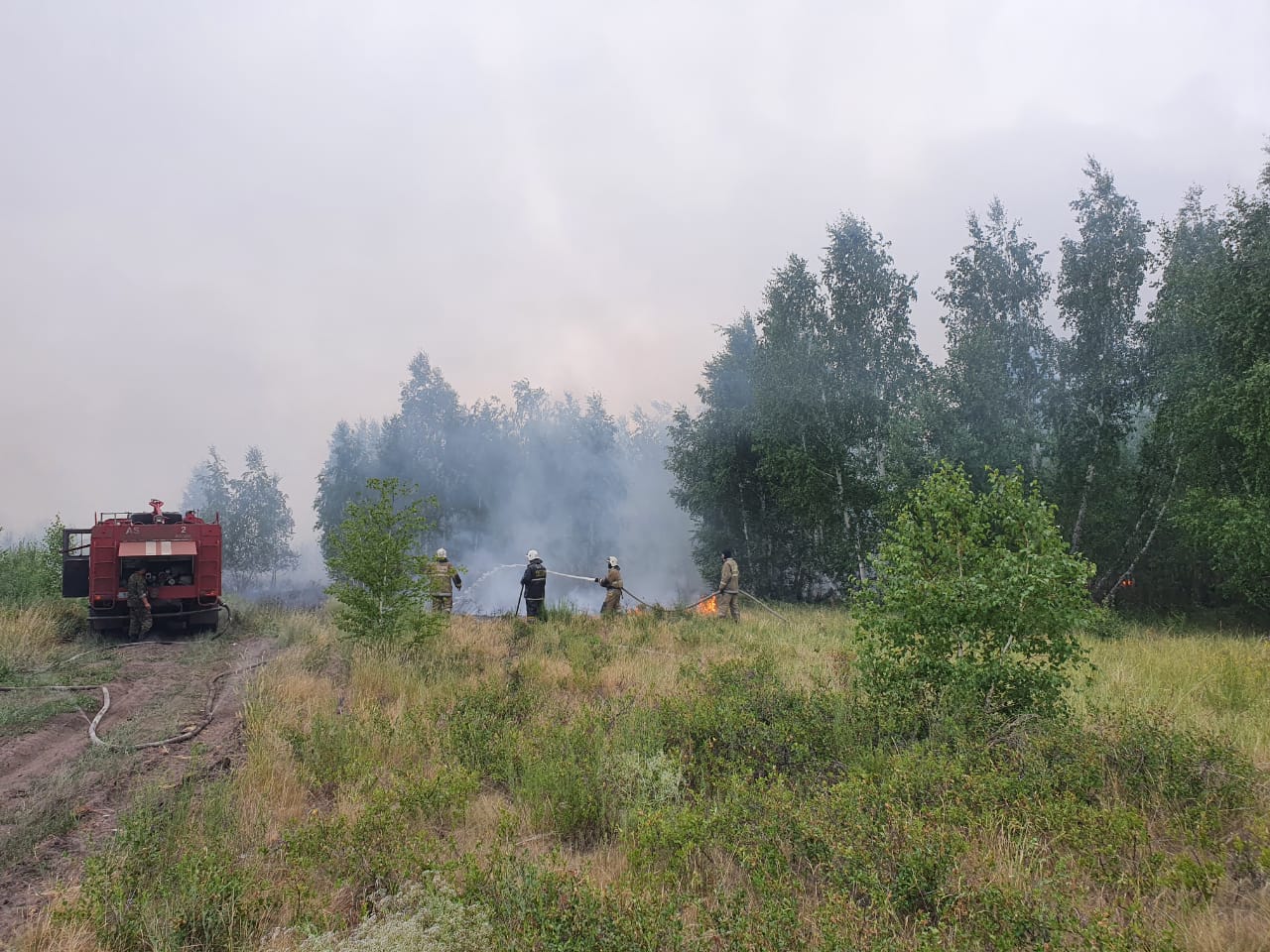 Все пожары по Улытаускому району полностью ликвидированы