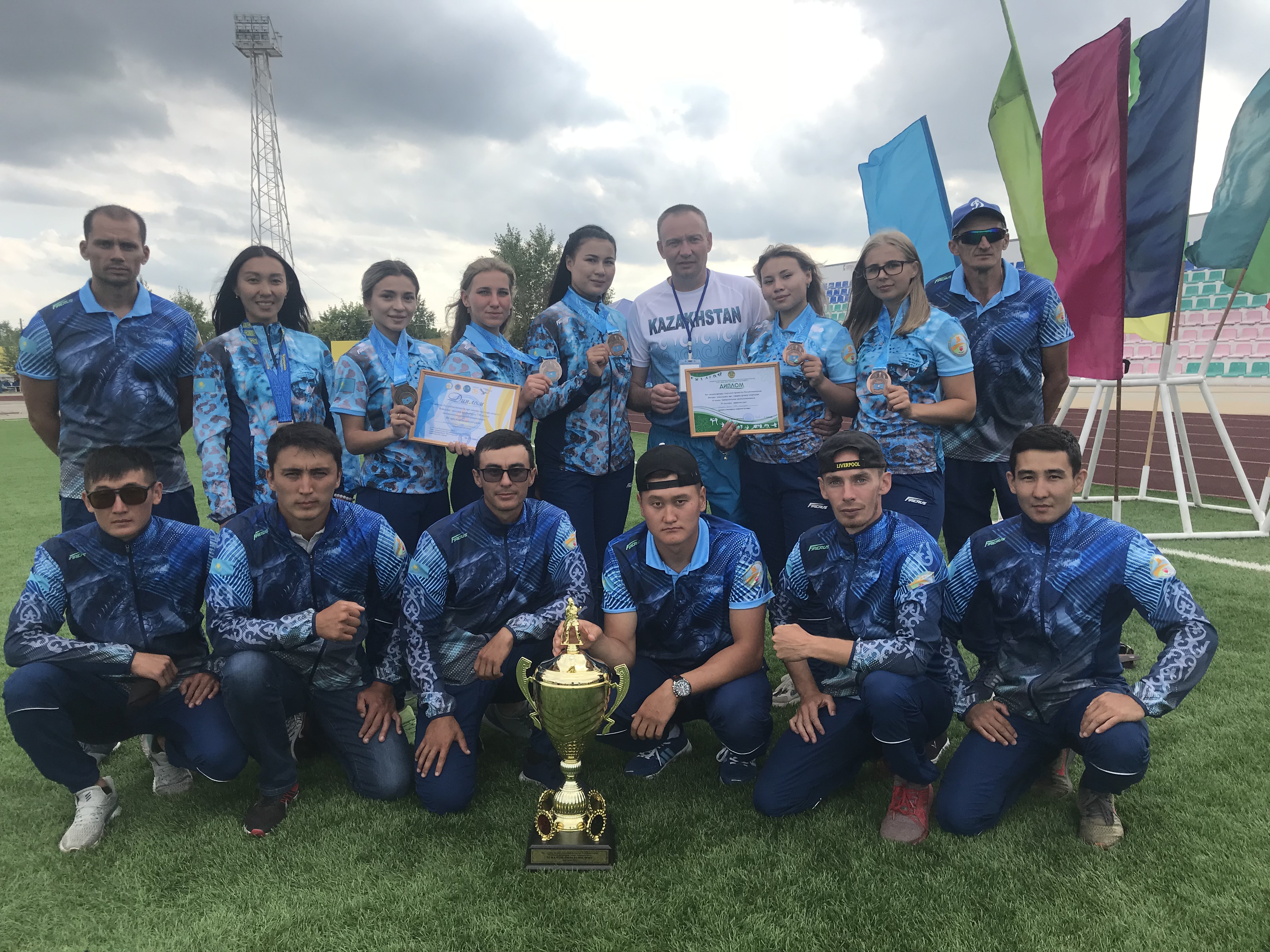 Завершился чемпионат Республики Казахстан по пожарно-спасательному спорту
