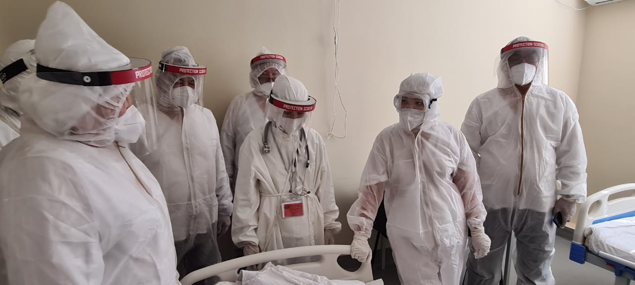 Вице-министр здравоохранения РК Ажар Гиният посетила медобъекты в Актау