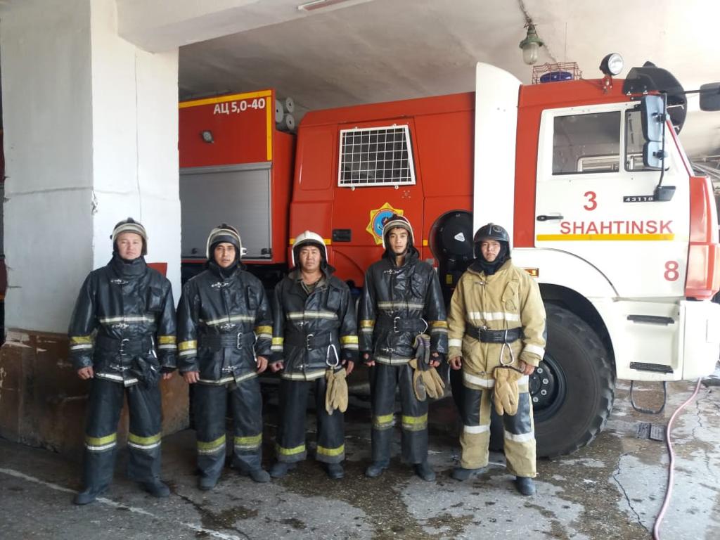 В Текели пожарные спасли 6 человек