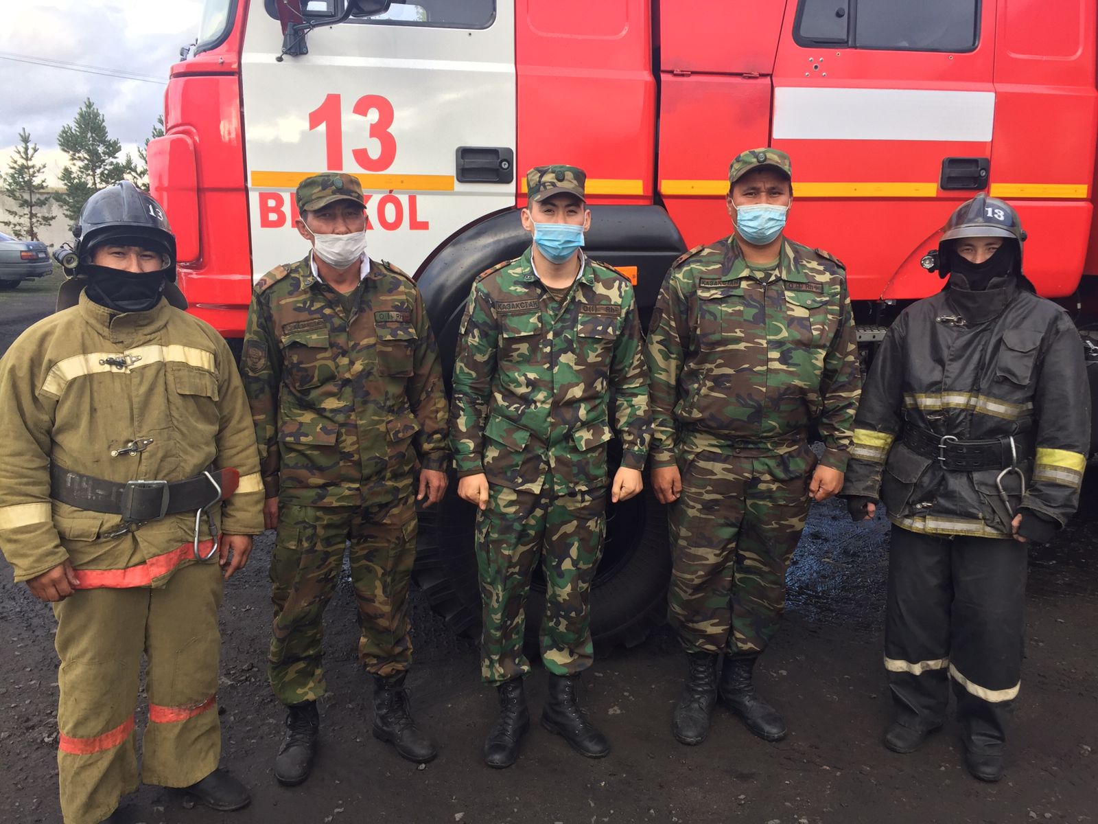 Месячник пожарной безопасности проходит в Акмолинской области