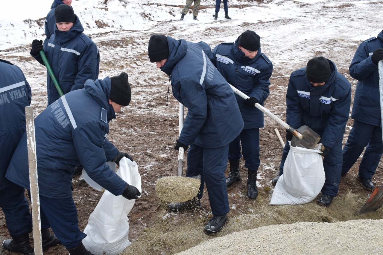Спасатели проверили готовность к паводкам в Акмолинской области