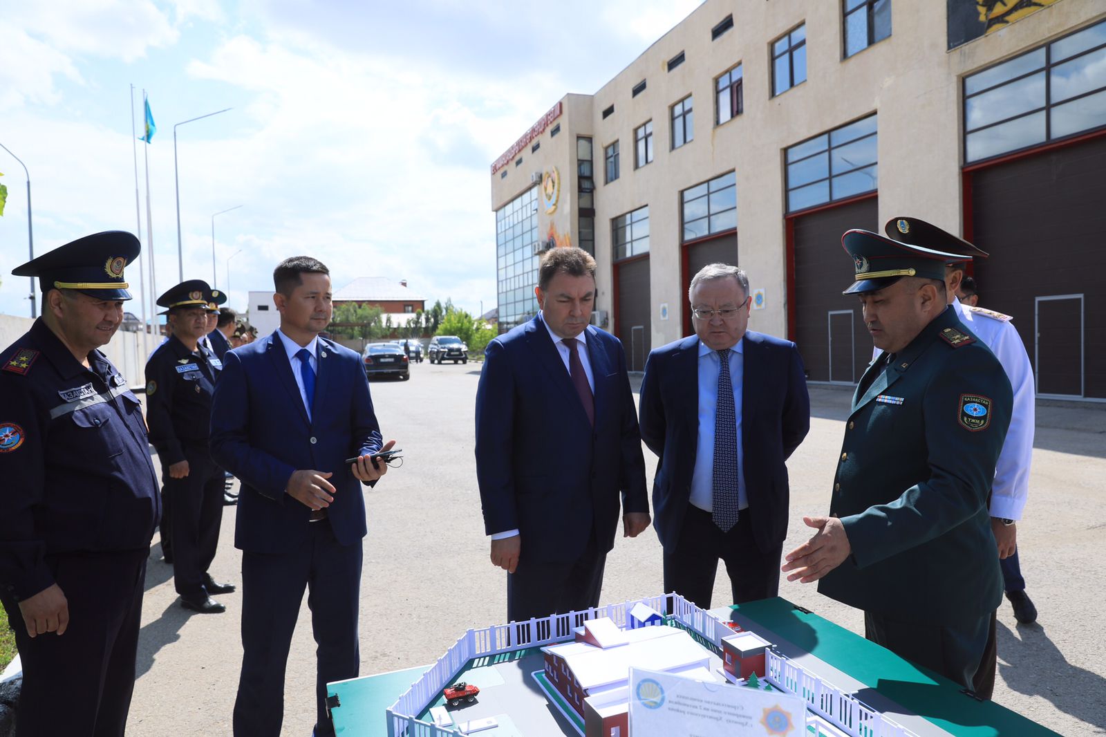 Министр по ЧС прибыл с рабочим визитом в Актюбинскую область