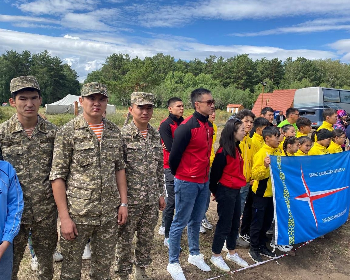 Сборная команда воинской части 52859 стали призёрами Республики Казахстан по туристскому многоборью