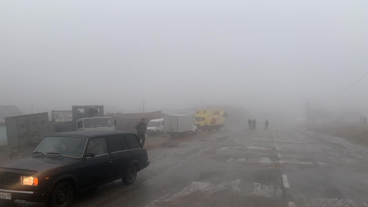 В Туркестанской области спасено 35 человек, оставшихся на дороге