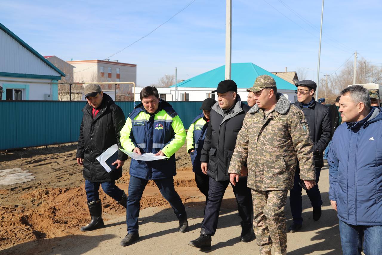 Глава МЧС проверил работу оперативного штаба Актюбинской области