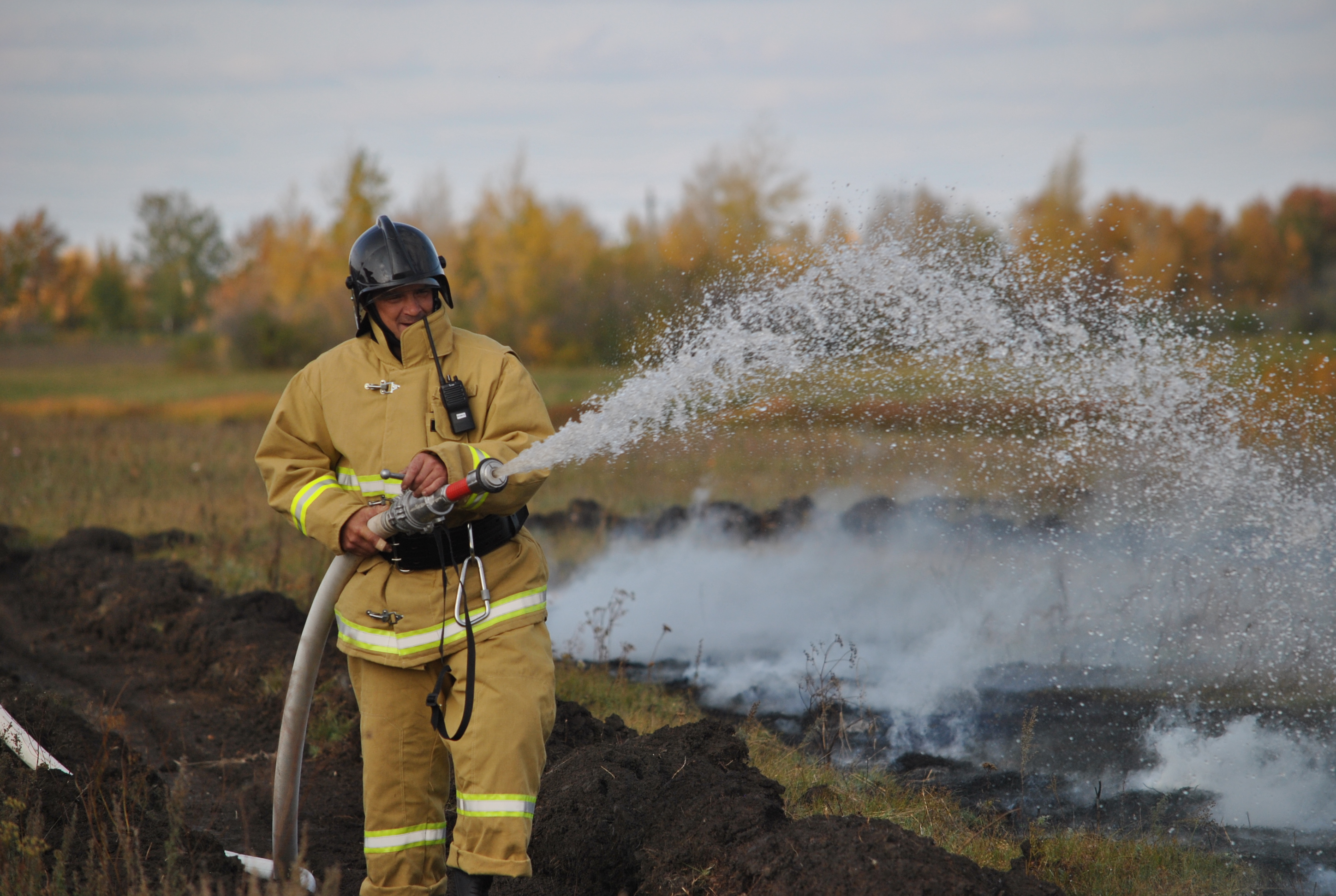 В СКО прошло командно-штабное учение «Орман–2023» по ликвидации природного пожара