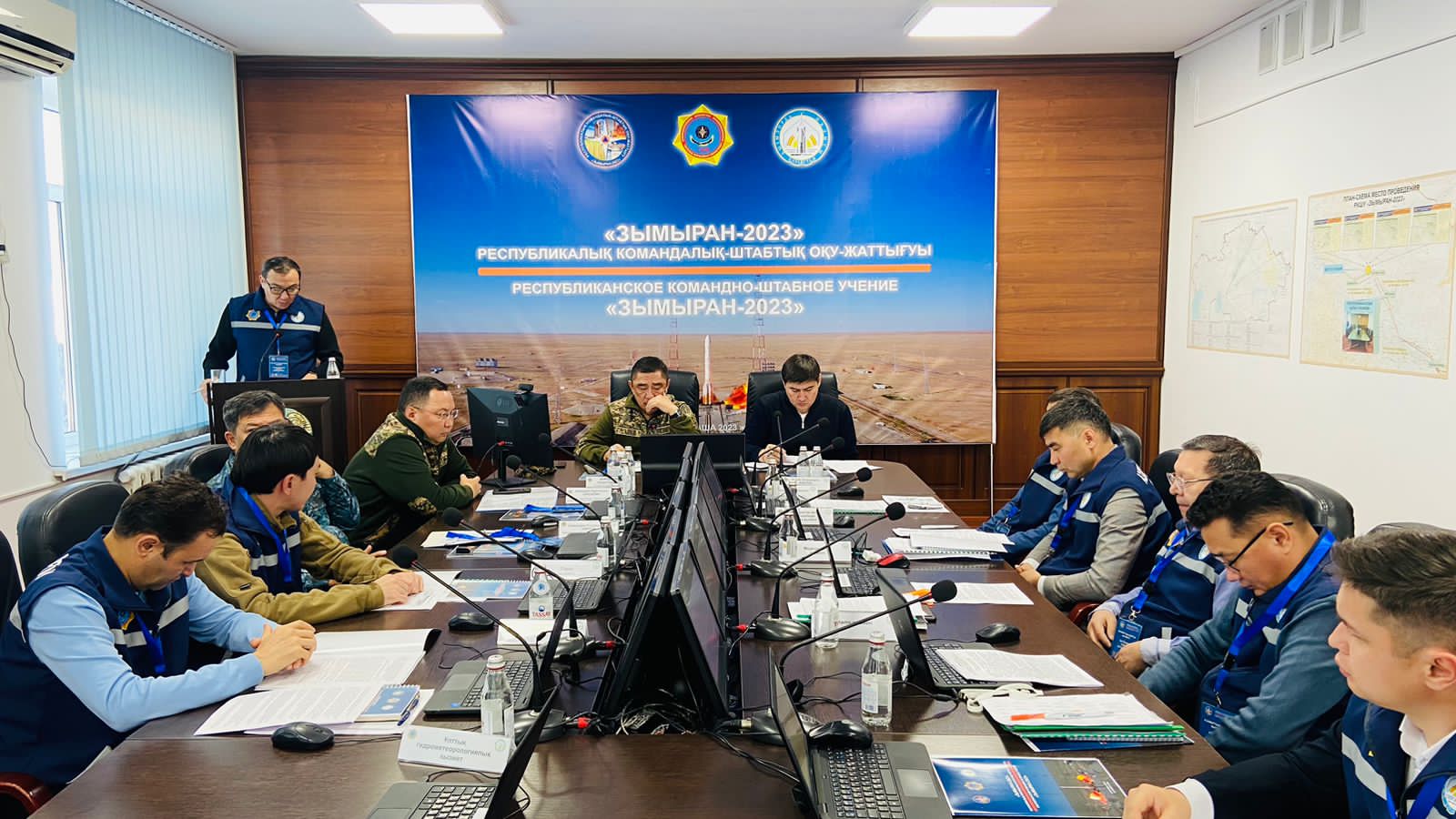 В стране стартовало Республиканское командно-штабное учение «Зымыран-2023»