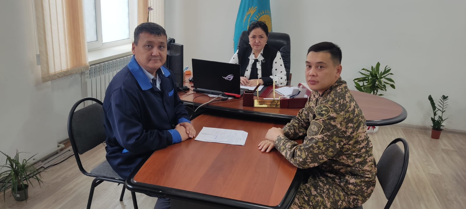 Вице-министр по чрезвычайным ситуациям РК прибыл с рабочим визитом в Кызылординскую область