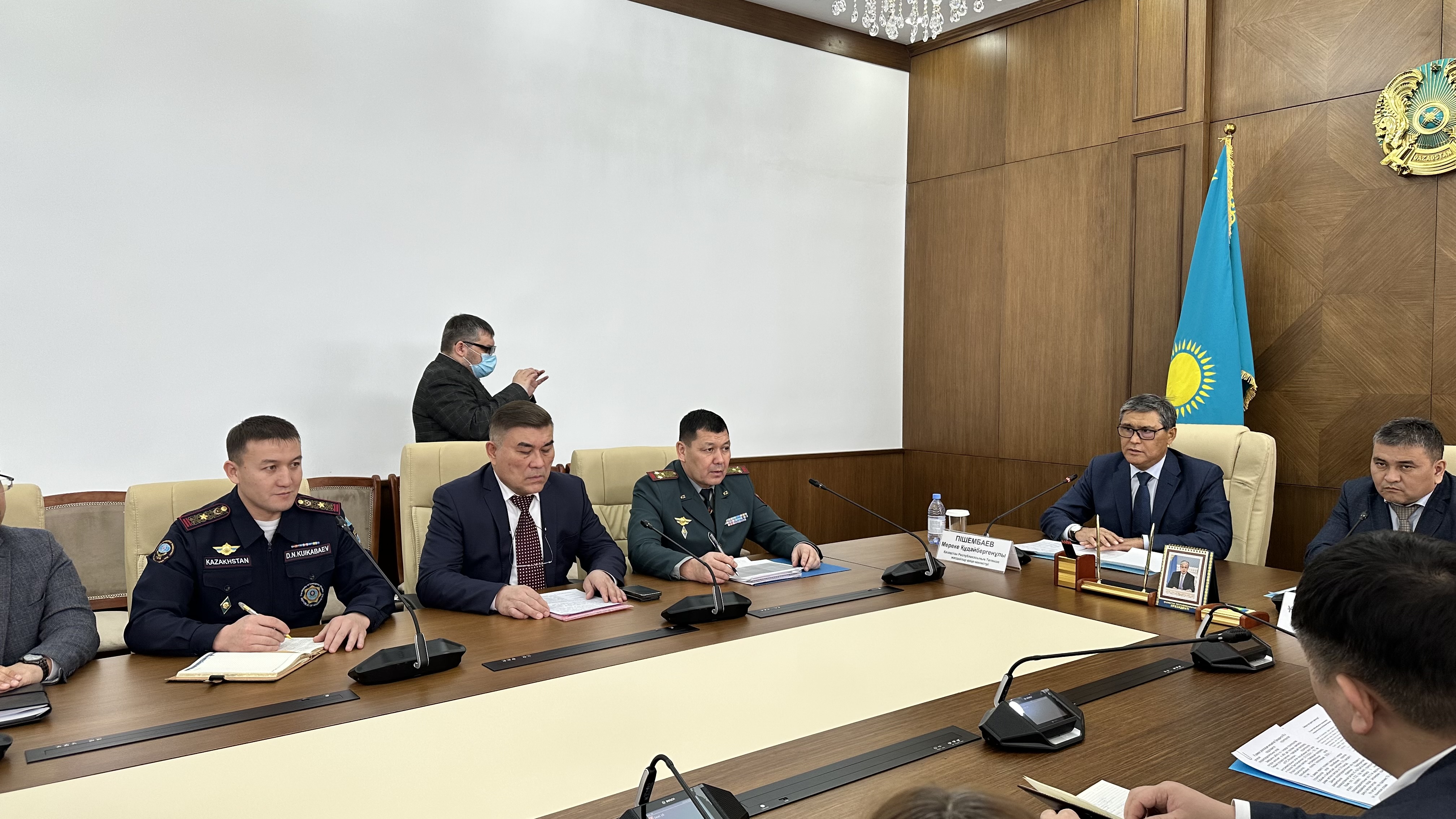 Вице-министр по чрезвычайным ситуациям с рабочим визитом посетил область Ұлытау