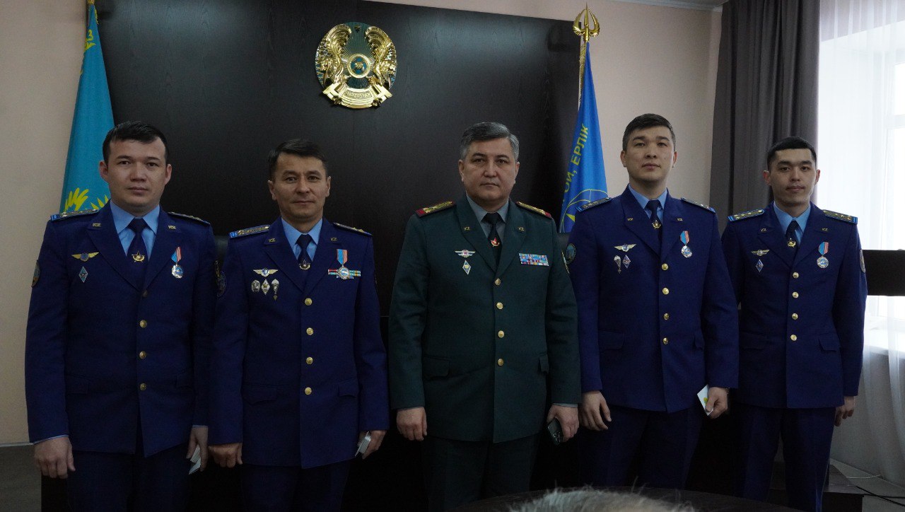 В ДЧС Актюбинской области наградили спасателей