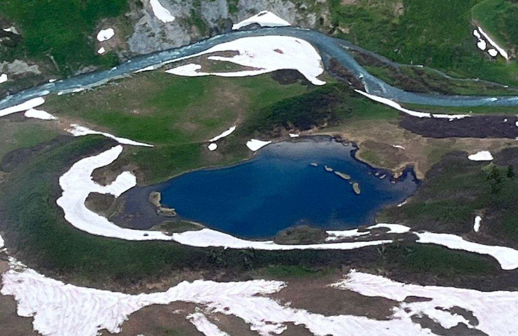 В Восточном Казахстане проведено аэровизуальное обследование моренных озер
