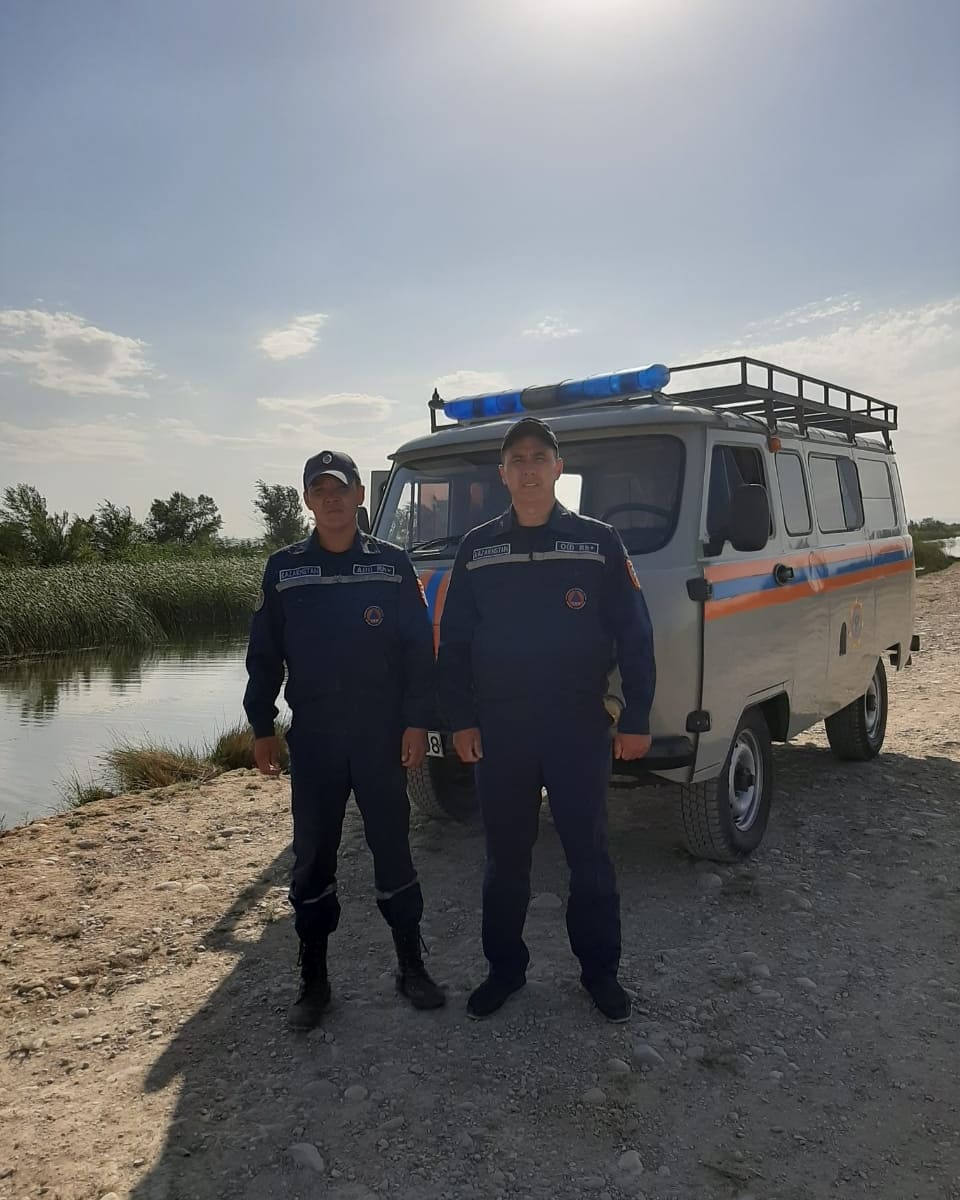 Таразские спасатели спасли тонущую женщину