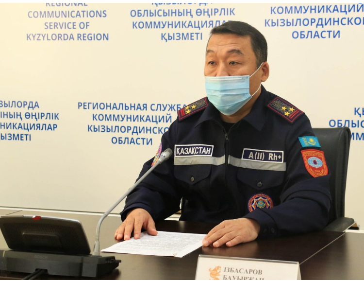 В Кызылординской области провели брифинг на тему: «Меры пожарной безопасности в отопительный сезон»