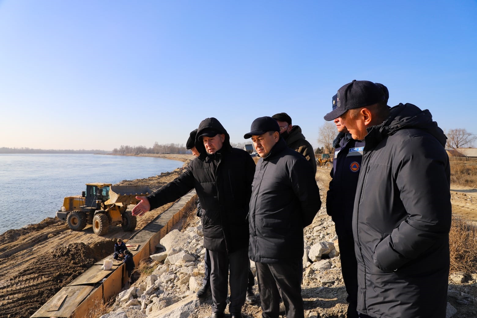 Вице-министр МЧС РК ознакомился с ходом противопаводковых работ в Восточном Казахстане