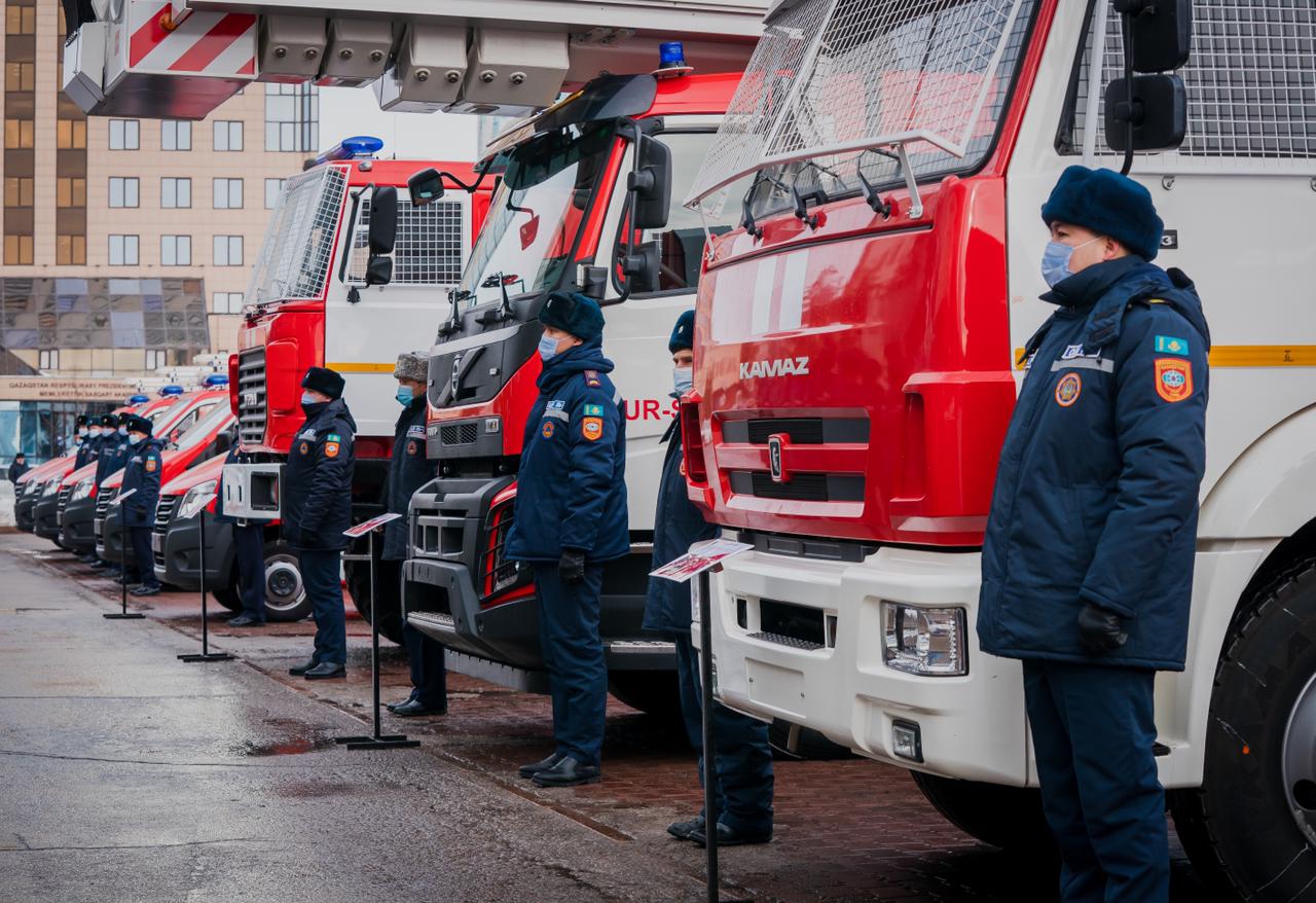 Новое пожарное депо открылось в Алматы к 30-летию Независимости РК