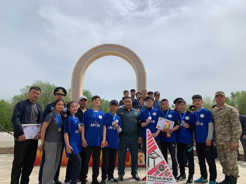 В Актюбинской области завершились областные детско-юношеские соревнования среди клубов «Юный спасатель»