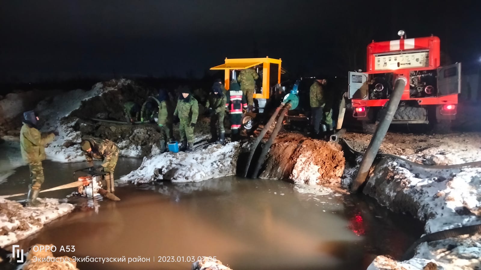 В Туркестанской области спасено еще 57 человек