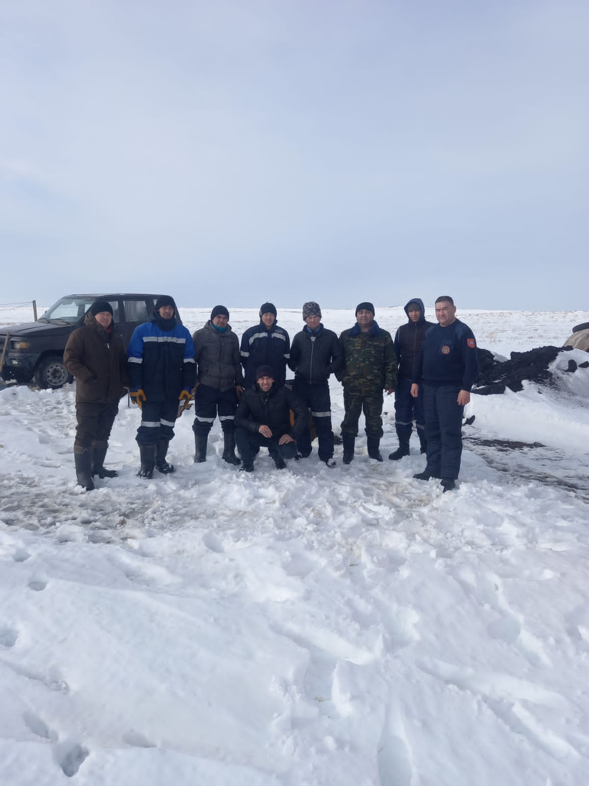 Трое пропавших нашлись в области Ұлытау