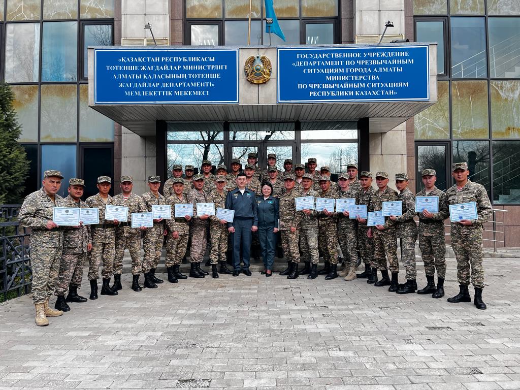 Военнослужащие Полка гражданской обороны успешно прошли курсы повышения квалификации в сфере гражданской защиты