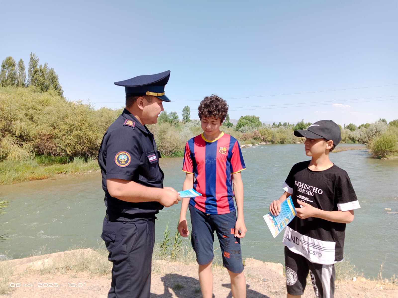 Профилактические мероприятие на воде