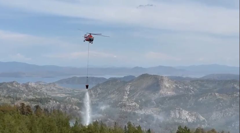 Природный пожар в Восточном Казахстане локализован