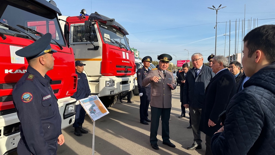 ДЧС области Улытау получил новую спасательную технику