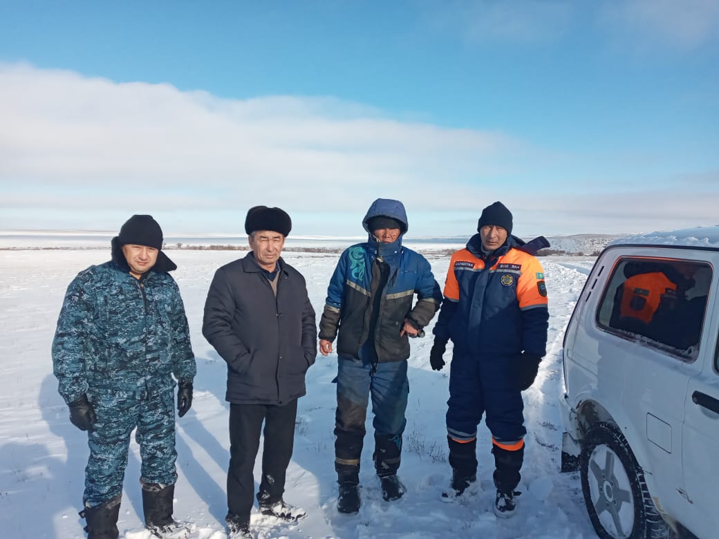 Спасатели области Ұлытау благополучно нашли двух пропавших мужчин