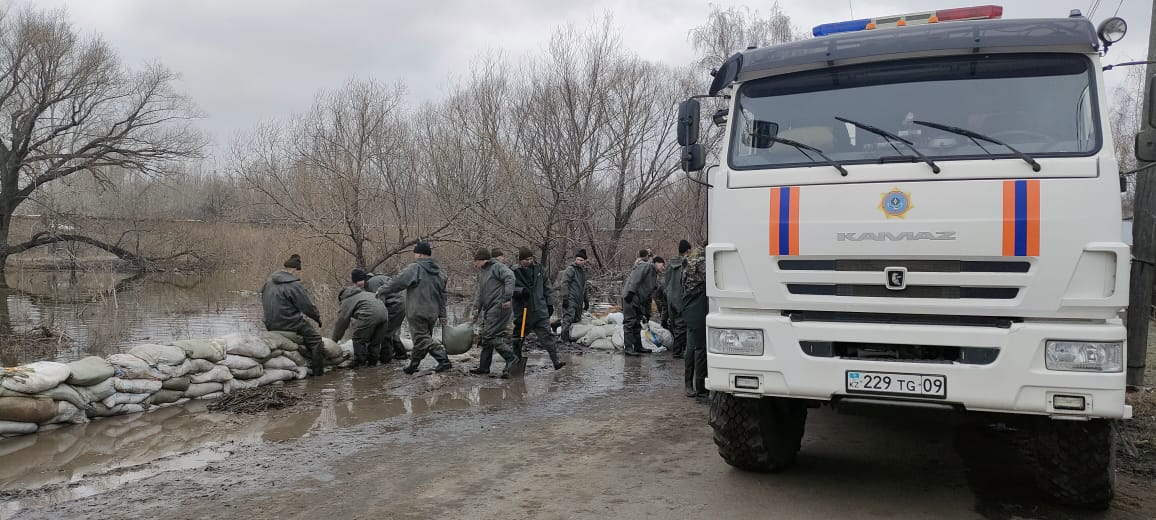 Карагандинские спасатели прибыли на помощь