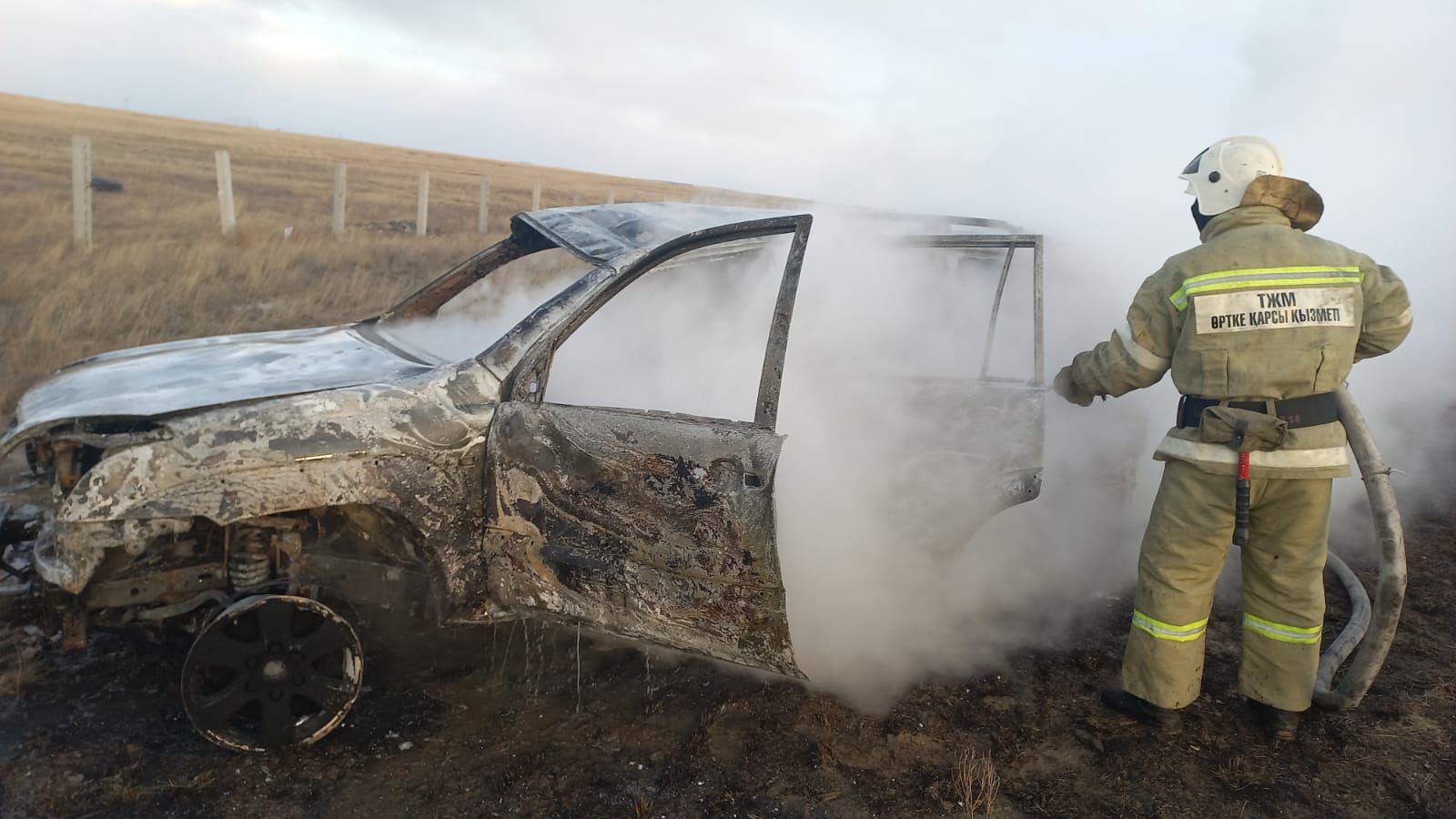 В Жылыойском районе непрерывно ведутся аварийно-спасательные и неотложные работы