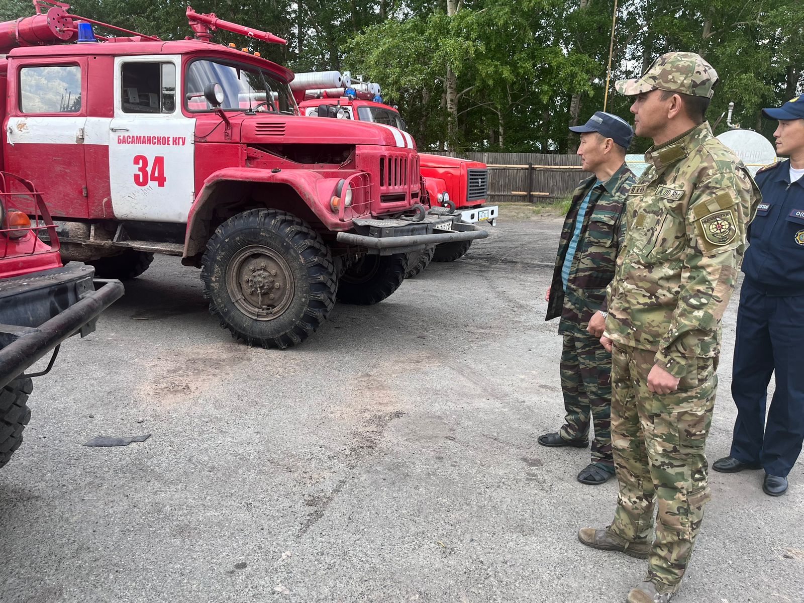 В Туркестанской области прошли соревнования юных спасателей